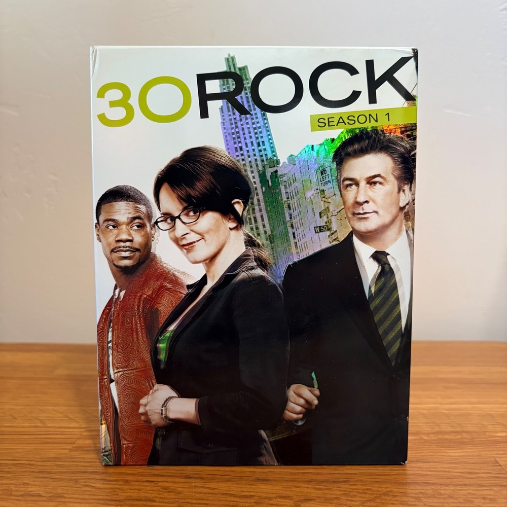 30 Rock Season 1 DVD Box Set 3-Disc Comedy TV Universal Tina Fey Alec Baldwin